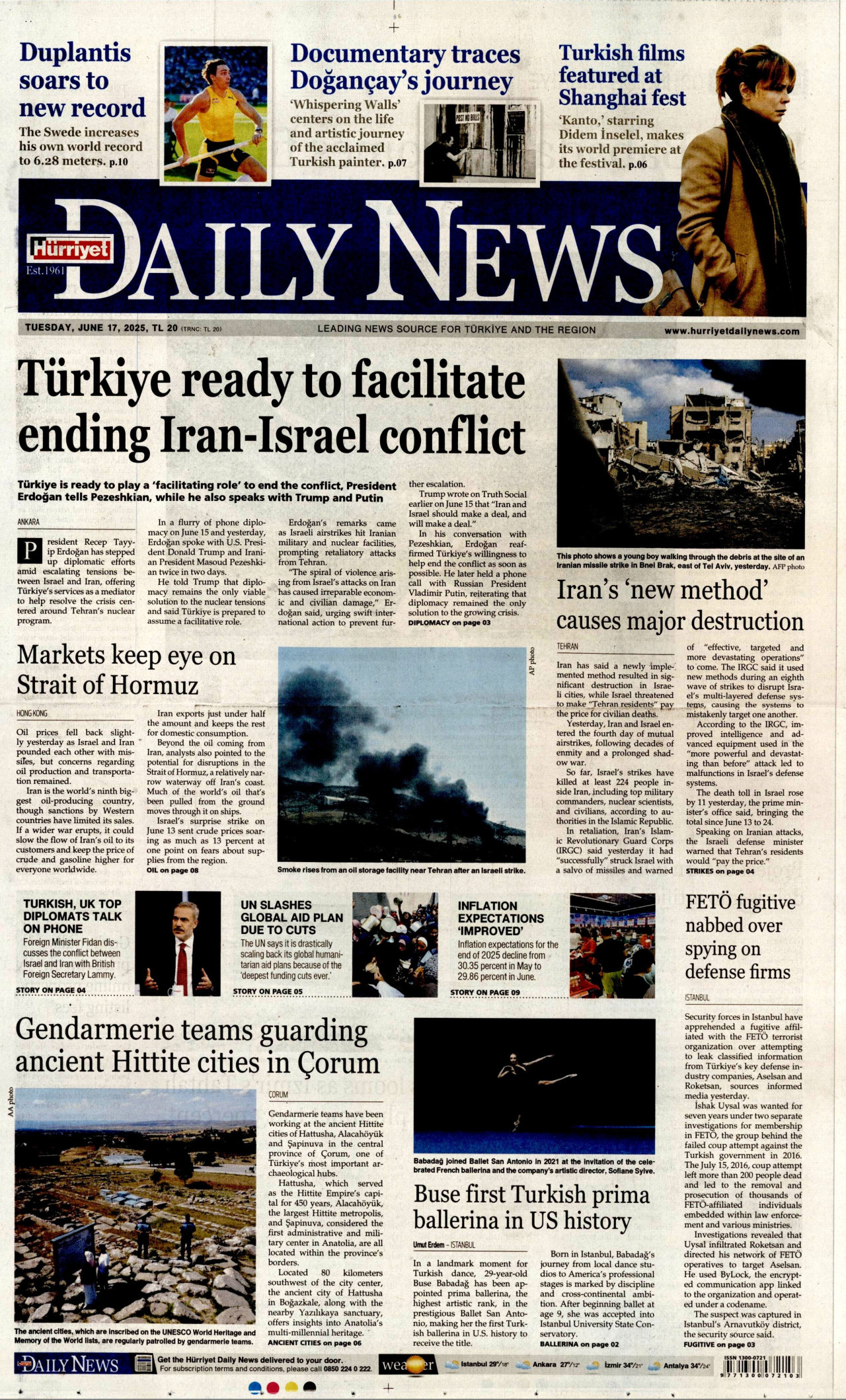 Hürri̇yet Dai̇ly News