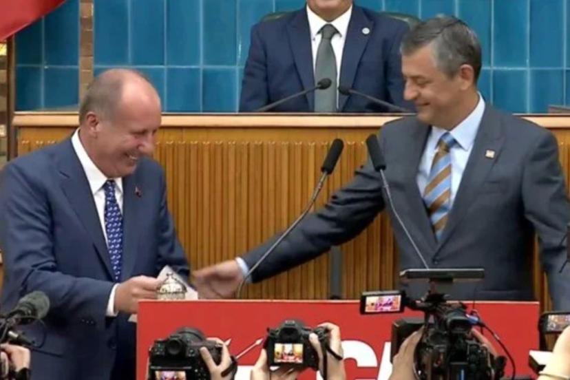 Muharrem İnce, yeniden CHP'de Baba Evinde.