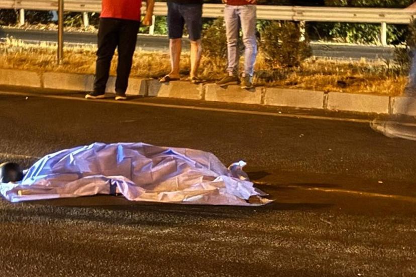 Manisa'da motosikletten düşen adam hayatını kaybetti