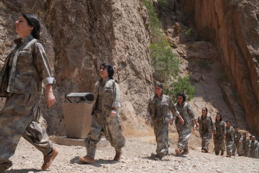 PKK, silahlarını bıraktı: Görüntüleri paylaşıldı