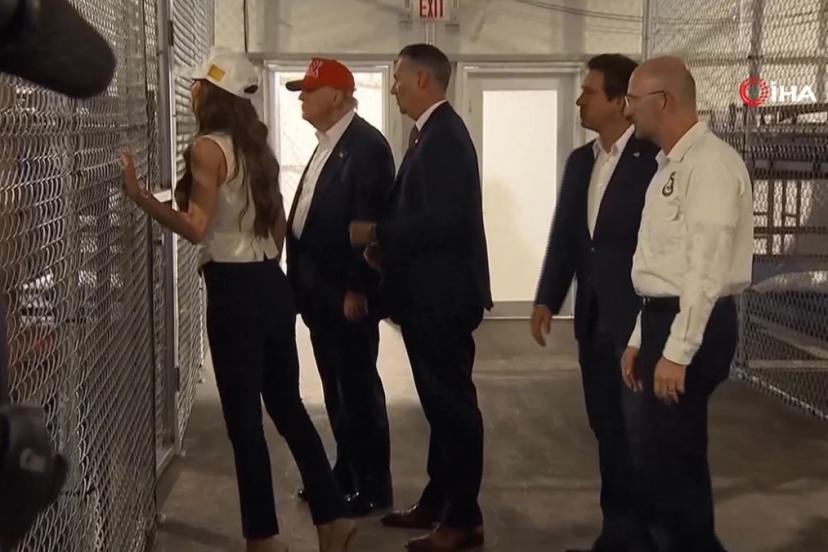 Trump'ın gözaltı tesisi: Timsahlarla çevrili! İşte Alcatraz'dan görüntüler...