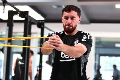 Beşiktaş'ta günün ikinci idmanı gerçekleşti