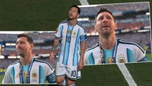 Lionel Messi Gözyaşlarını Tutamadı: Dünya Kupası Finali Sonrası Duygusal Anlar